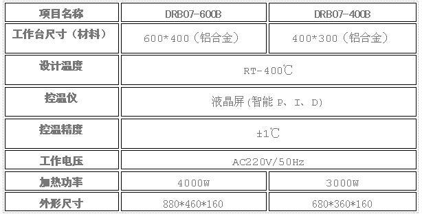 濟南精銳DRB07-600L/400L恒溫電熱板