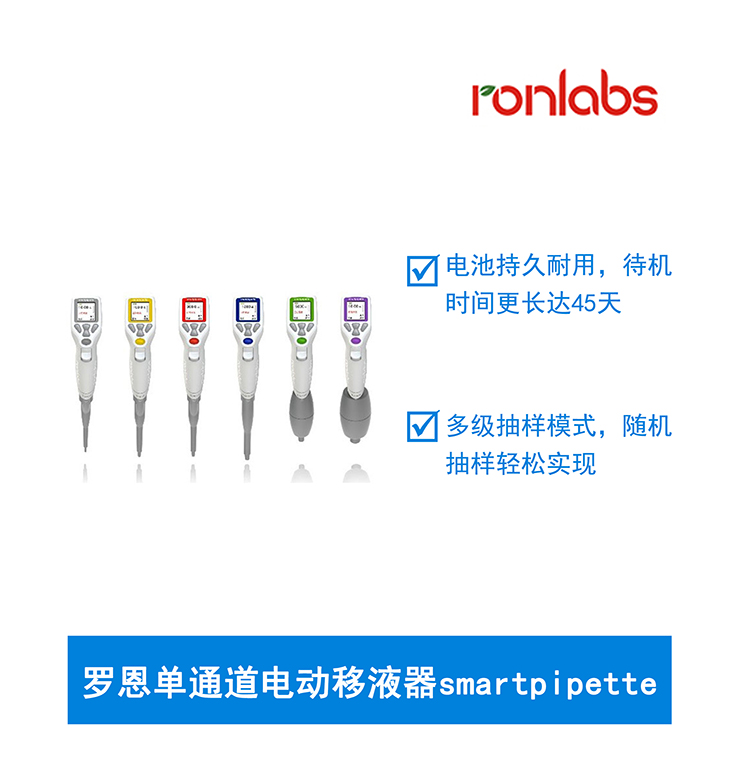 羅恩單通道電動(dòng)移液器smartpipette